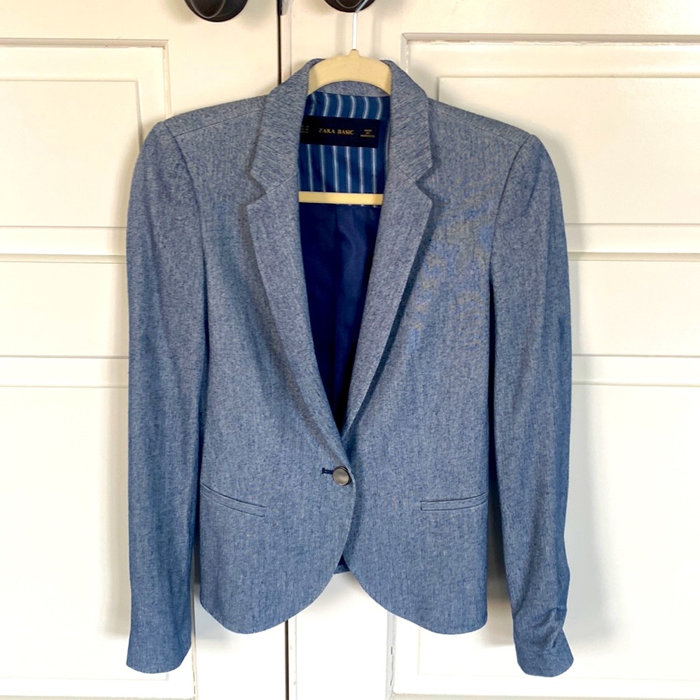 Zara Basic Blazer - Size Xs - image 1